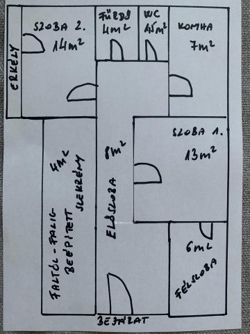 Eladó panellakás, Nyíregyházán 46 M Ft, 2+1 szobás
