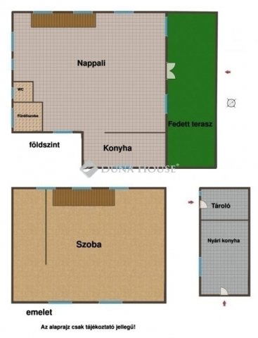 Eladó családi ház, Erdőkertesen 54.5 M Ft, 2 szobás