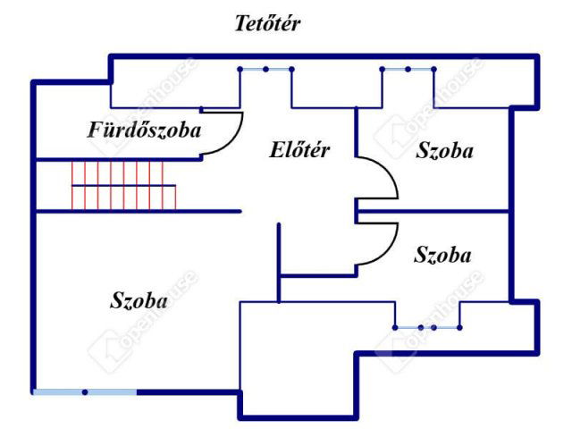 Eladó ikerház, Hajdúböszörményen 69 M Ft, 5 szobás
