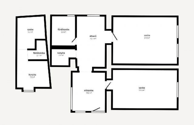 Eladó családi ház, Mezőkövesden 34.99 M Ft, 2+1 szobás