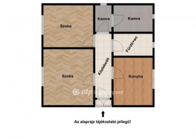 Eladó családi ház, Tiszacsegén 25.9 M Ft, 2 szobás