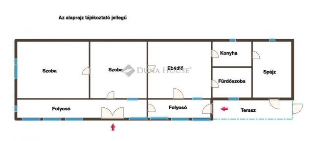 Eladó családi ház, Sükösdön 14 M Ft, 2 szobás