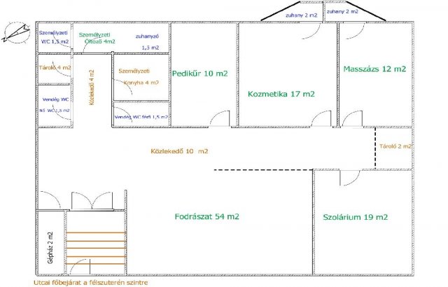 Eladó üzlethelyiség, Budapesten, VI. kerületben 279.9 M Ft
