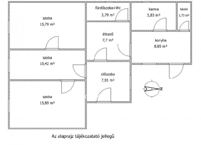 Eladó családi ház, Szentlőrincen 34.8 M Ft, 2+1 szobás