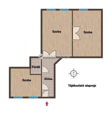 Eladó téglalakás, Budapesten, VIII. kerületben 114.9 M Ft