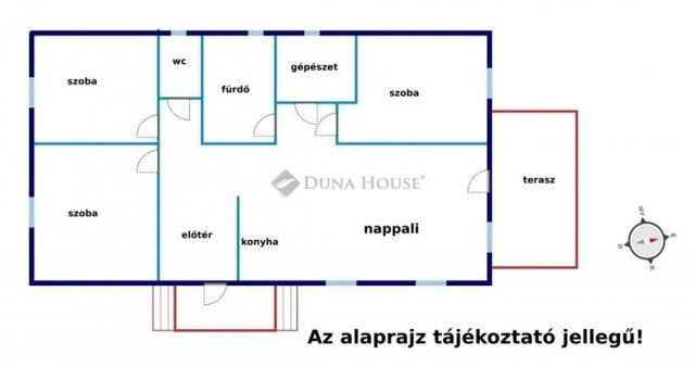 Eladó családi ház, Tápiógyörgyén 56.9 M Ft, 4 szobás