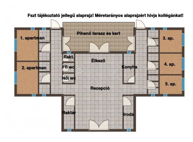 Eladó családi ház, Harkányban 82.5 M Ft, 12 szobás