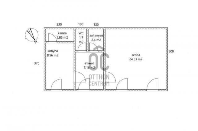 Eladó téglalakás, Budapesten, VI. kerületben 74.5 M Ft, 1 szobás