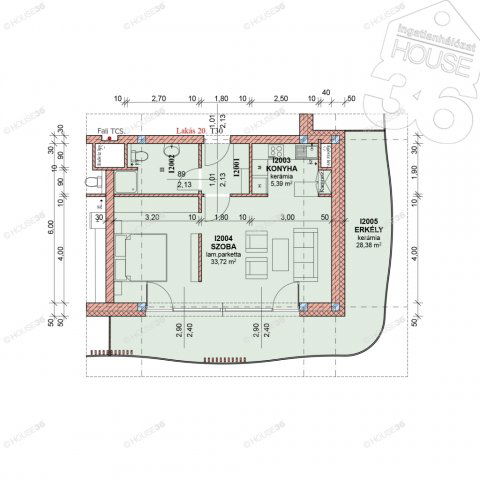 Eladó téglalakás, Kecskeméten 75 M Ft, 1 szobás