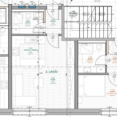 Eladó téglalakás, Budapesten, XIV. kerületben 59.7 M Ft