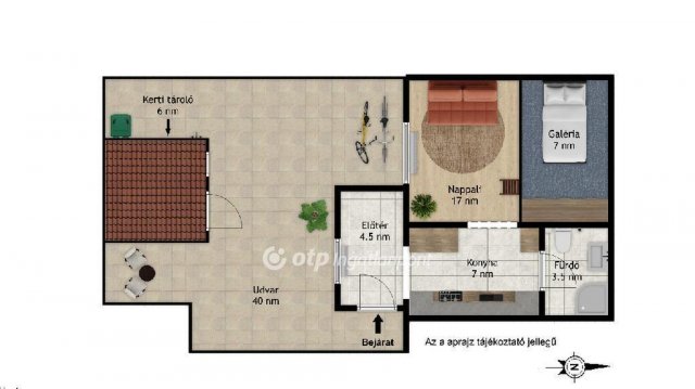 Eladó téglalakás, Budapesten, XXI. kerületben 41.9 M Ft