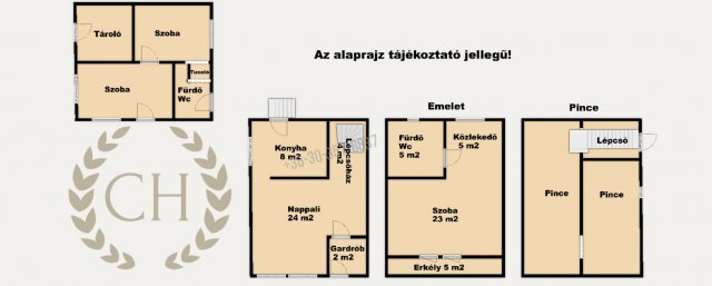 Eladó családi ház, Szatymazon 54.9 M Ft, 4 szobás