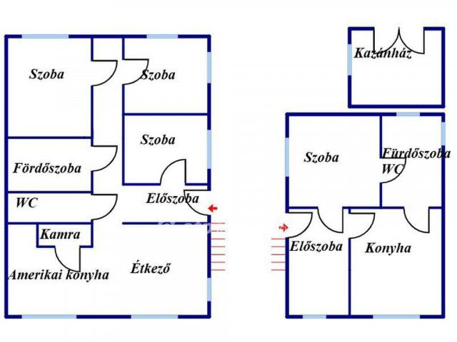 Eladó családi ház, Tatán 69.99 M Ft, 4 szobás
