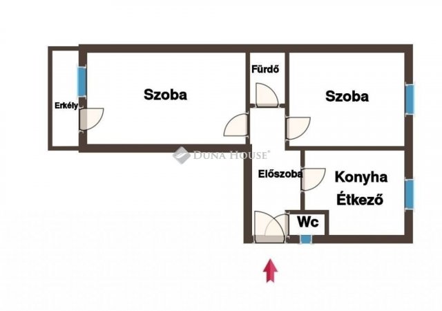 Eladó panellakás, Pécsett 38 M Ft, 2 szobás
