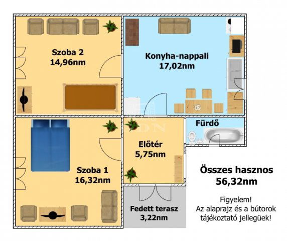 Eladó családi ház, Hajdúdorogon 14.99 M Ft, 2 szobás
