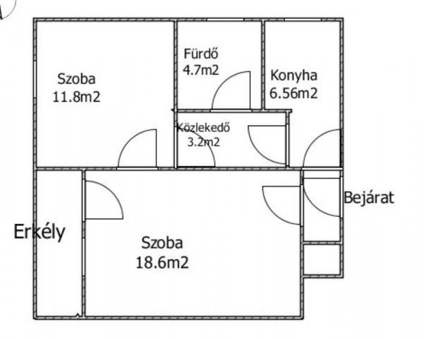 Eladó téglalakás, Szentesen 29.99 M Ft, 2 szobás