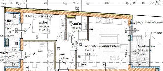 Eladó téglalakás, Szegeden 70.6 M Ft, 2 szobás