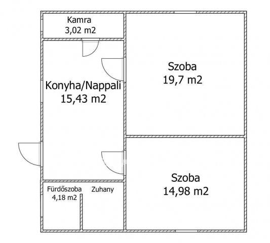Eladó mezogazdasagi ingatlan, Csengelén 18 M Ft, 2 szobás