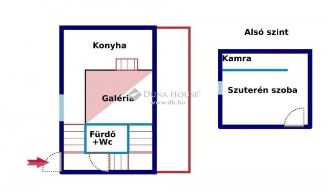 Eladó családi ház, Budapesten, XXI. kerületben 41.8 M Ft