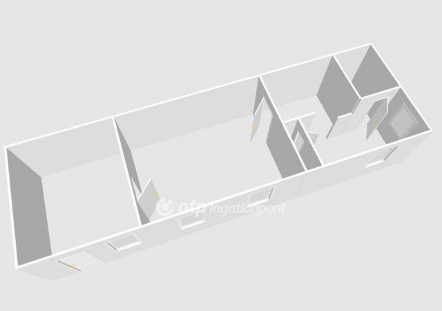 Eladó téglalakás, Egerben 45.9 M Ft, 2 szobás