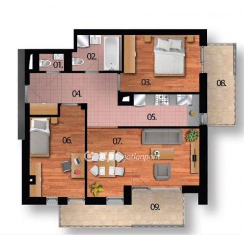 Eladó téglalakás, Budapesten, XI. kerületben 96.41 M Ft