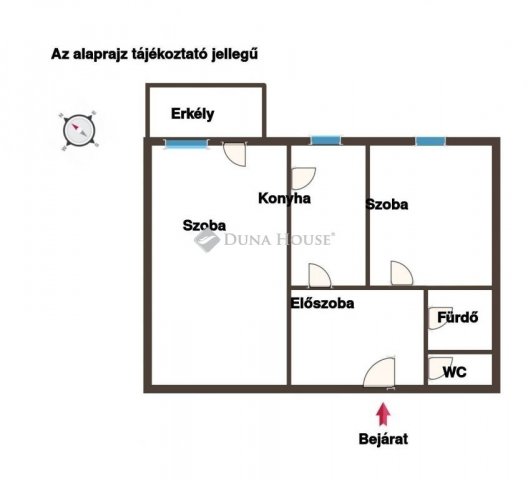 Eladó panellakás, Szegeden 48 M Ft, 1+1 szobás