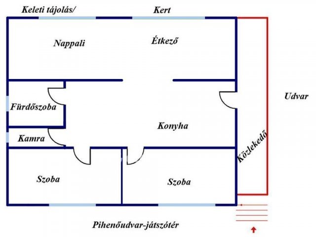 Eladó családi ház, Nyíregyházán 63 M Ft, 3 szobás