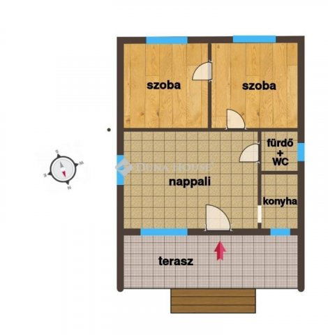 Eladó családi ház, Tóalmáson 16.9 M Ft, 3 szobás