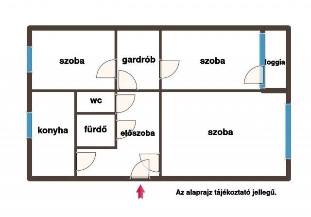 Eladó panellakás, Budapesten, XV. kerületben 75 M Ft, 1+2 szobás