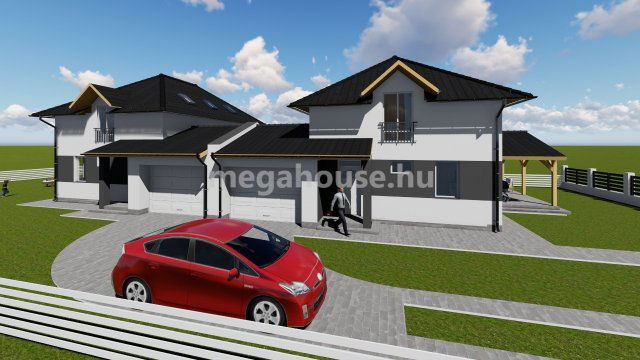 Eladó ikerház, Tordason 126.9 M Ft, 4+1 szobás