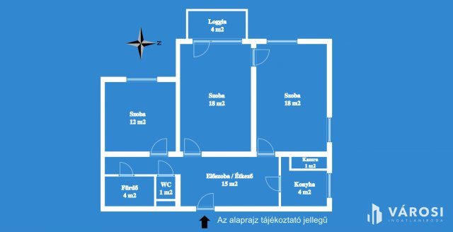 Eladó panellakás, Szegeden 60 M Ft, 3 szobás