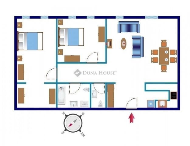 Eladó téglalakás, Budapesten, VI. kerületben 145 M Ft, 3 szobás