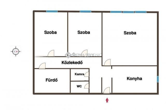 Eladó panellakás, Budapesten, IV. kerületben 67.9 M Ft, 3 szobás