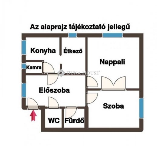 Eladó téglalakás, Budapesten, X. kerületben 59.99 M Ft, 2 szobás