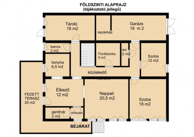 Eladó családi ház, Nemesvámoson 99 M Ft, 5 szobás