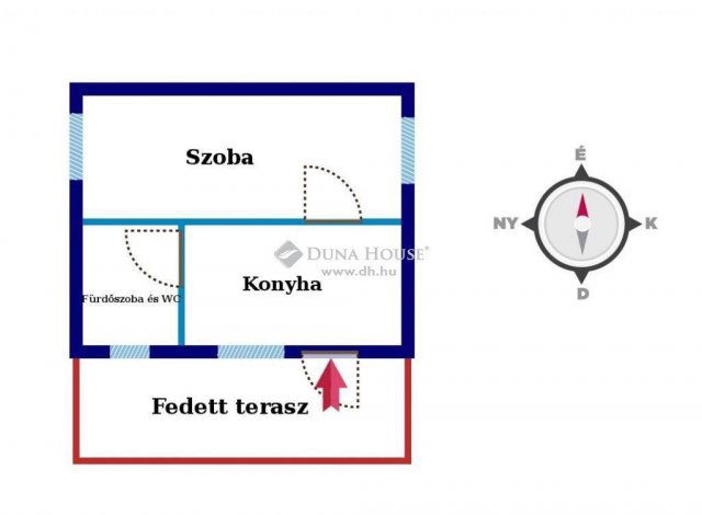 Eladó családi ház, Debrecenben 26 M Ft, 1 szobás