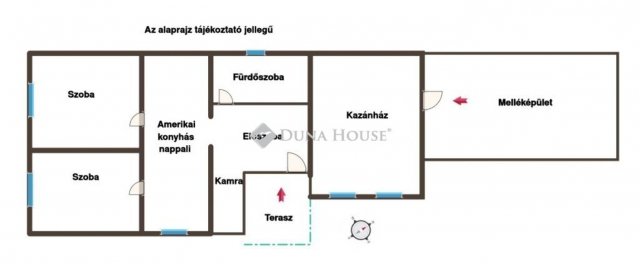 Eladó családi ház, Valkón 45 M Ft, 3 szobás