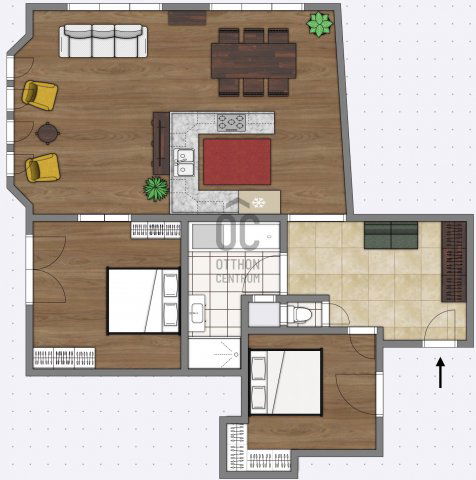 Eladó téglalakás, Budapesten, IX. kerületben 155 M Ft, 3 szobás