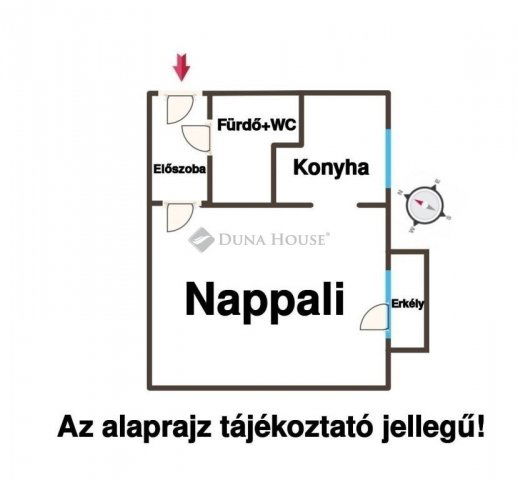 Eladó téglalakás, Budapesten, X. kerületben 48 M Ft, 1 szobás