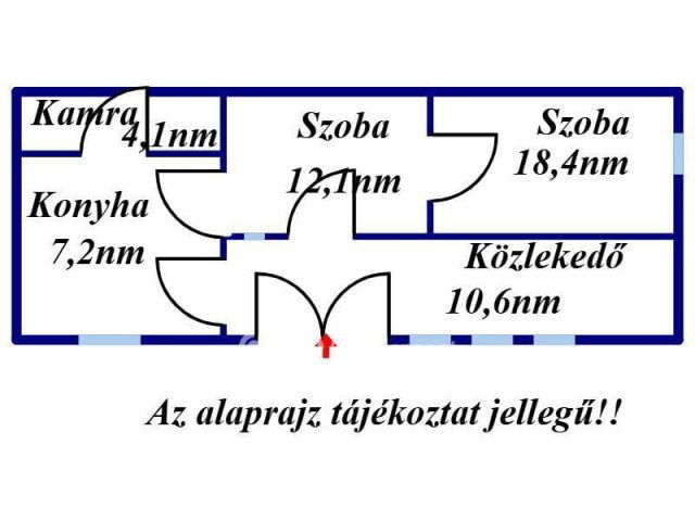 Eladó családi ház, Jászberényben 17.5 M Ft, 2 szobás