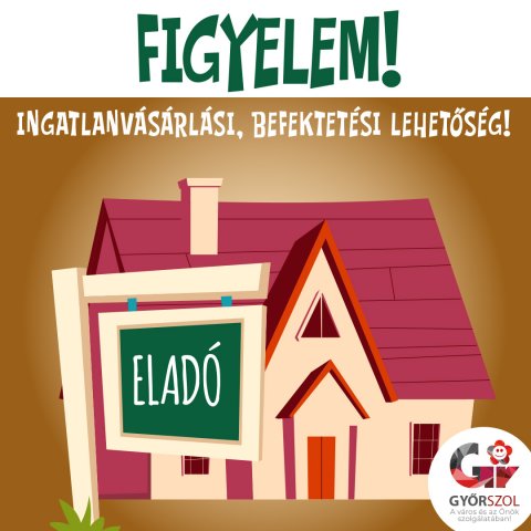 Eladó családi ház, Győrött, Kossuth Lajos utcában 83.6 M Ft