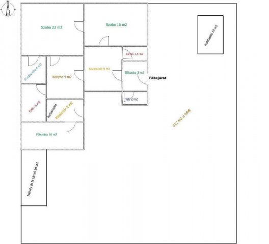 Eladó családi ház, Dunaharasztin 64.9 M Ft, 2+1 szobás