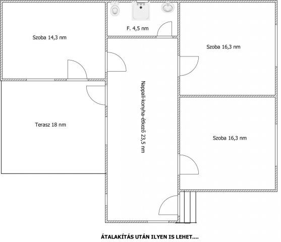 Eladó családi ház, Pakson, Vásár utcában 29.9 M Ft, 3 szobás