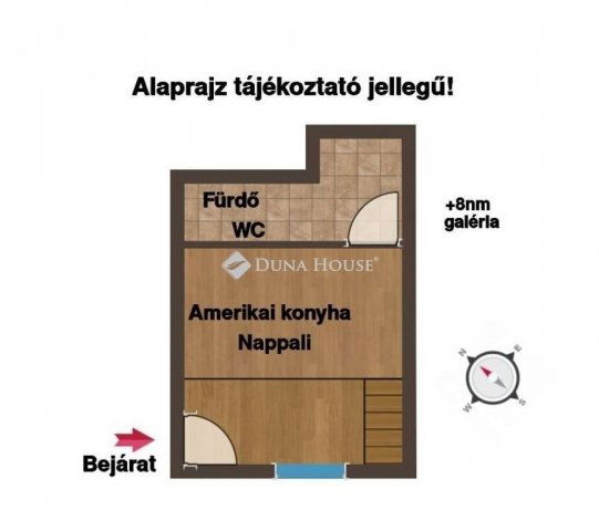Eladó téglalakás, Budapesten, VII. kerületben 35.8 M Ft