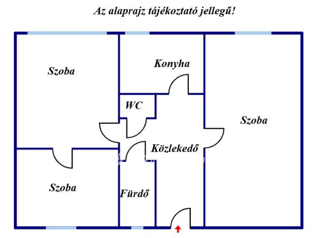 Kiadó téglalakás, albérlet, Kecskeméten 175 E Ft / hó
