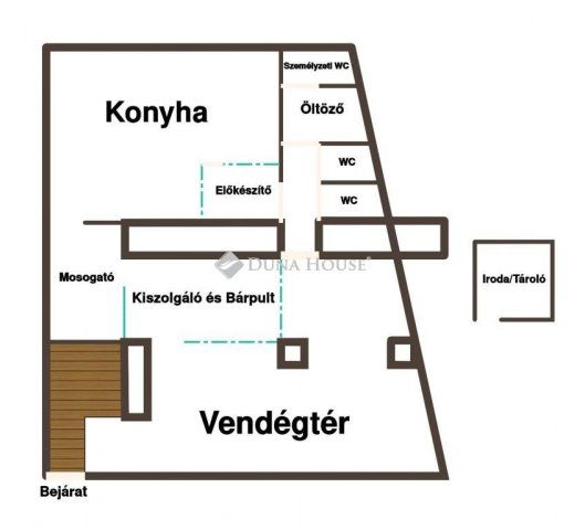 Eladó üzlethelyiség, Budapesten, IX. kerületben 84.5 M Ft