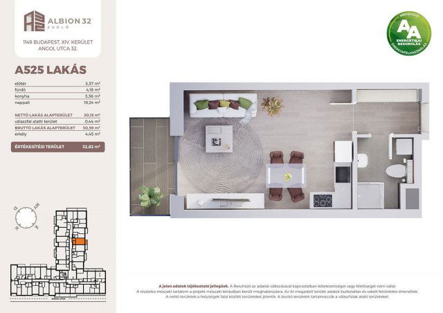 Eladó téglalakás, Budapesten, XIV. kerületben, Angol utcában