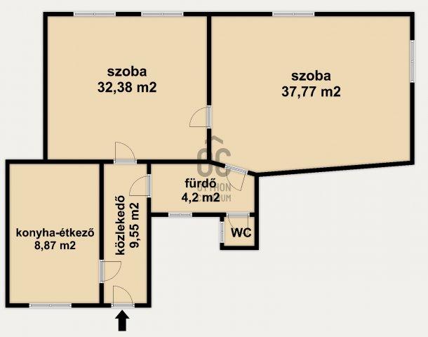 Eladó téglalakás, Budapesten, VII. kerületben, Rákóczi úton