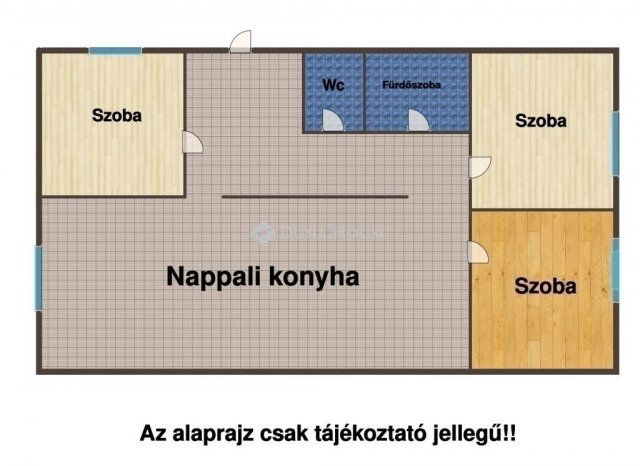 Eladó panellakás, Budapesten, XV. kerületben 76 M Ft, 4 szobás
