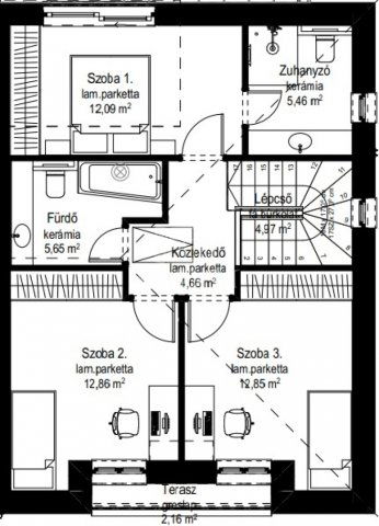 Eladó ikerház, Budapesten, X. kerületben 169 M Ft, 4 szobás